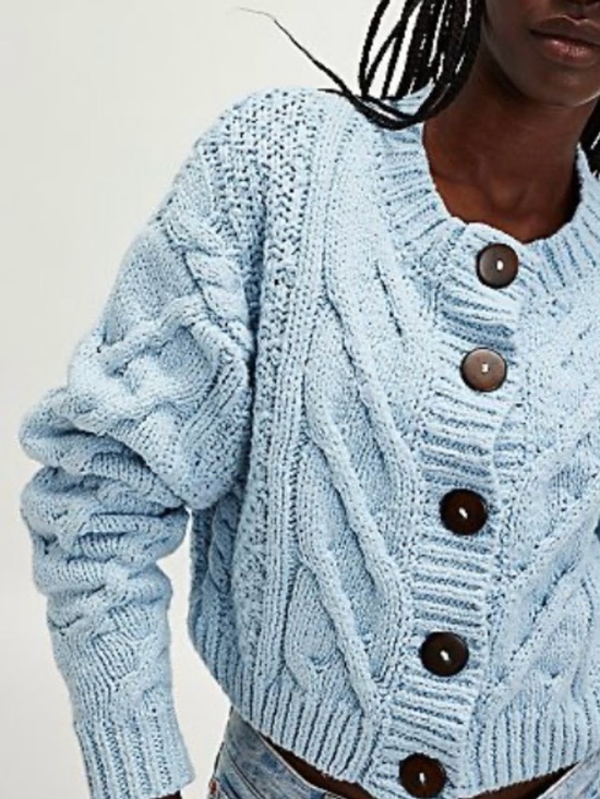 Free People Sweaters - Free People Bonfire Cardi Size L